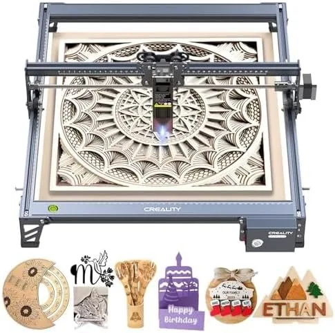 Creality Falcon 10W Laser Engraver Cutter 400×415mm Precision thumbnail