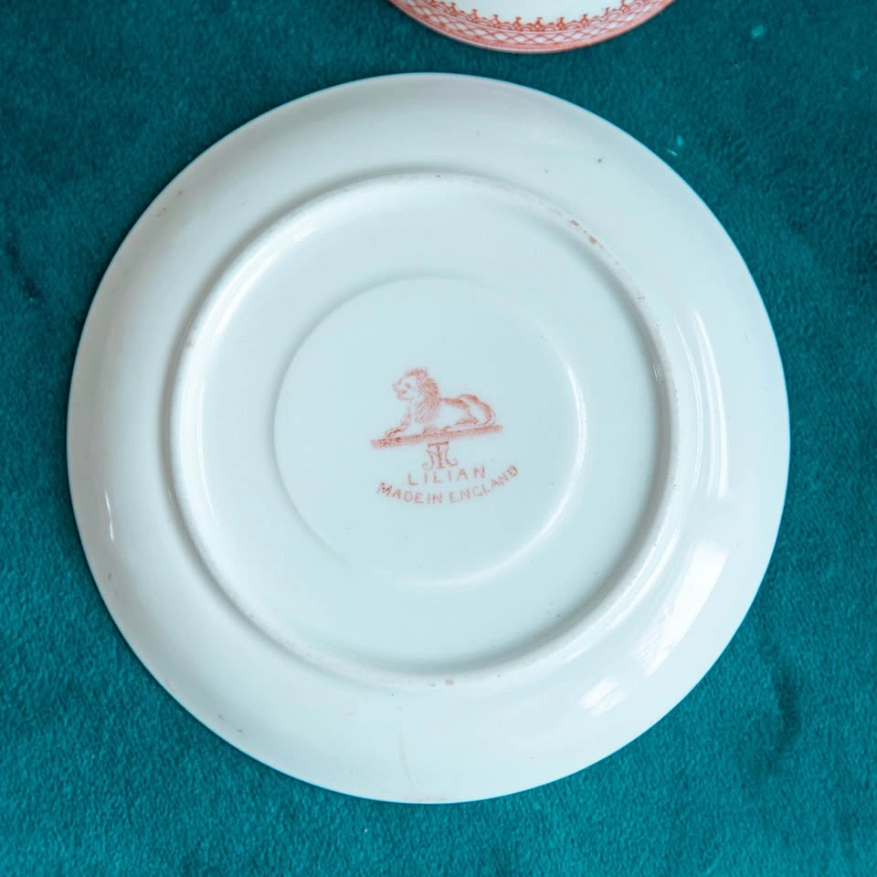 Vintage Jackson & Gosling English Bone China Teacup & Saucer - photo 4
