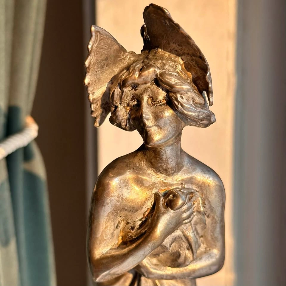 Antique Art Nouveau “Butterfly Woman” Figurine — Lucien Alliot - photo 2
