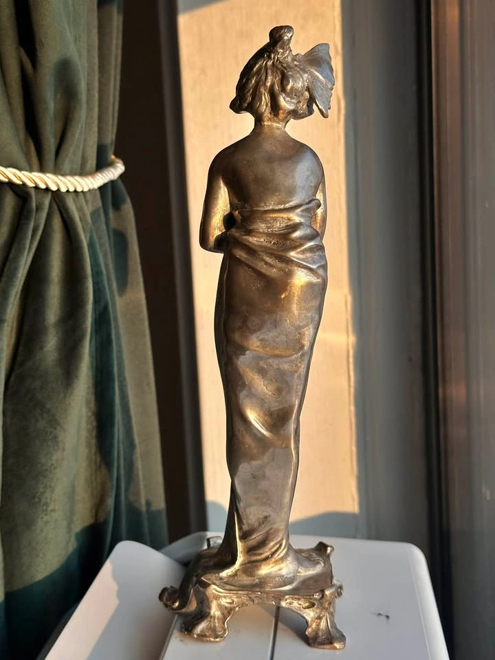 Antique Art Nouveau “Butterfly Woman” Figurine — Lucien Alliot - photo 4