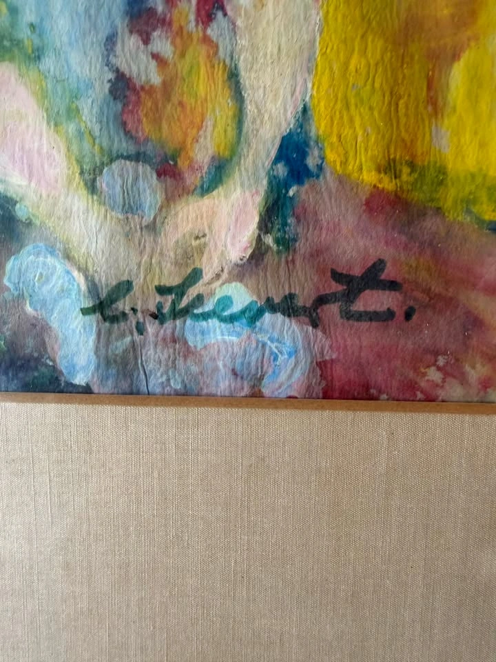 Original Christina Sievert Gouache Painting - Framed Fine Art - photo 3