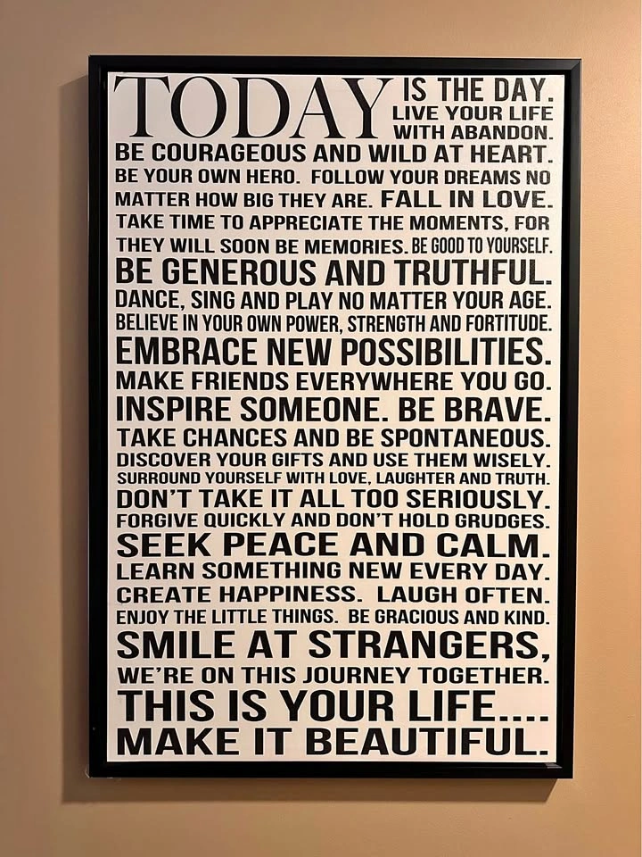 Word Art - Today is the Day