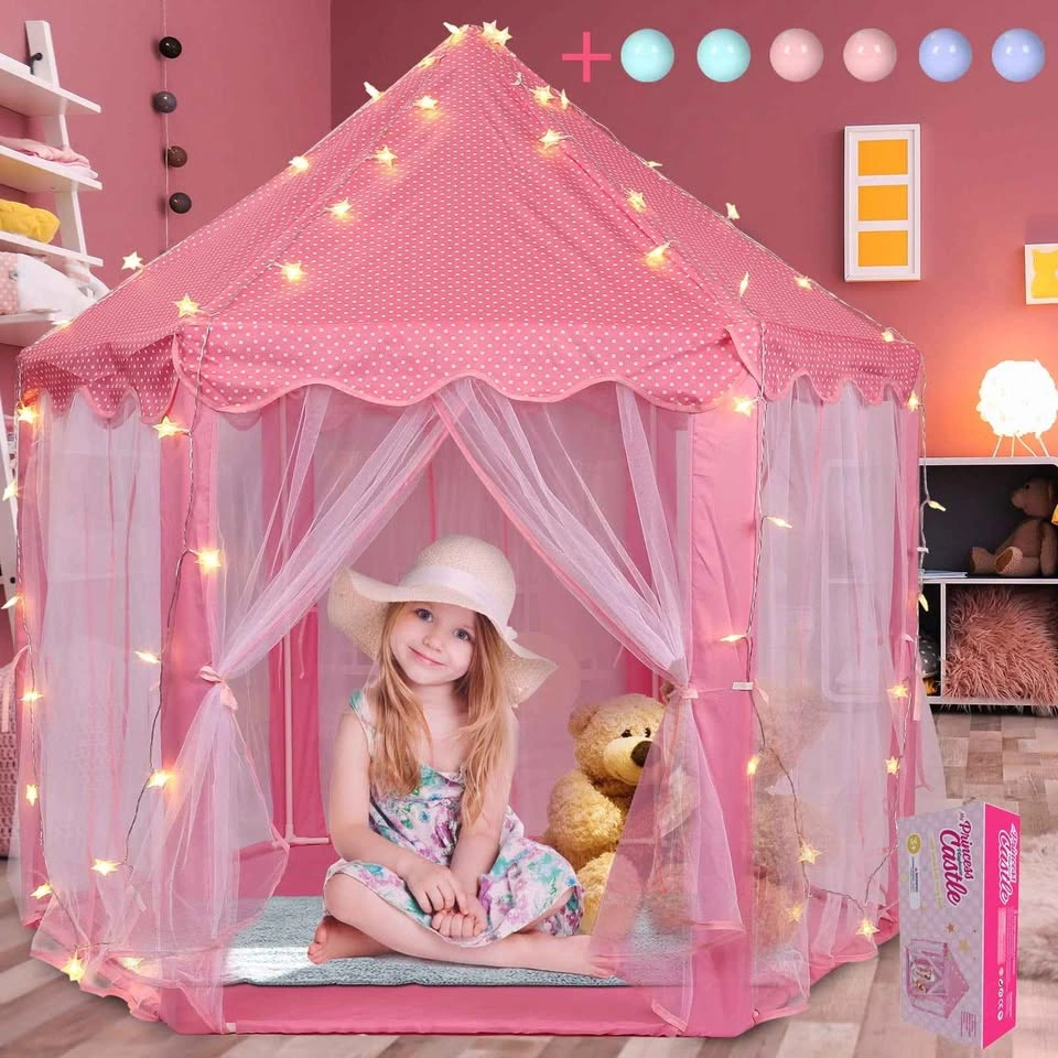 Pink Princess Kids Play Tent - photo 5