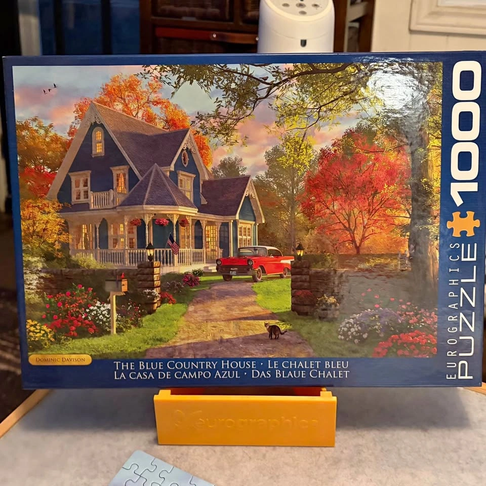 Eurographics 1000 Piece Puzzle - The Blue Country House