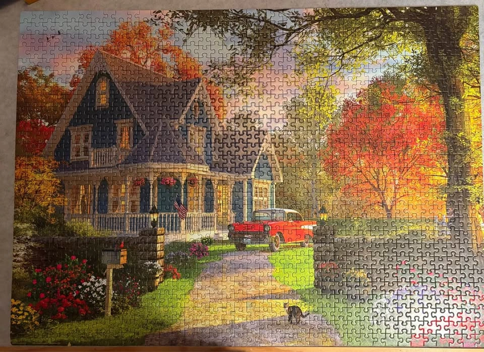 Eurographics 1000 Piece Puzzle - The Blue Country House - photo 2
