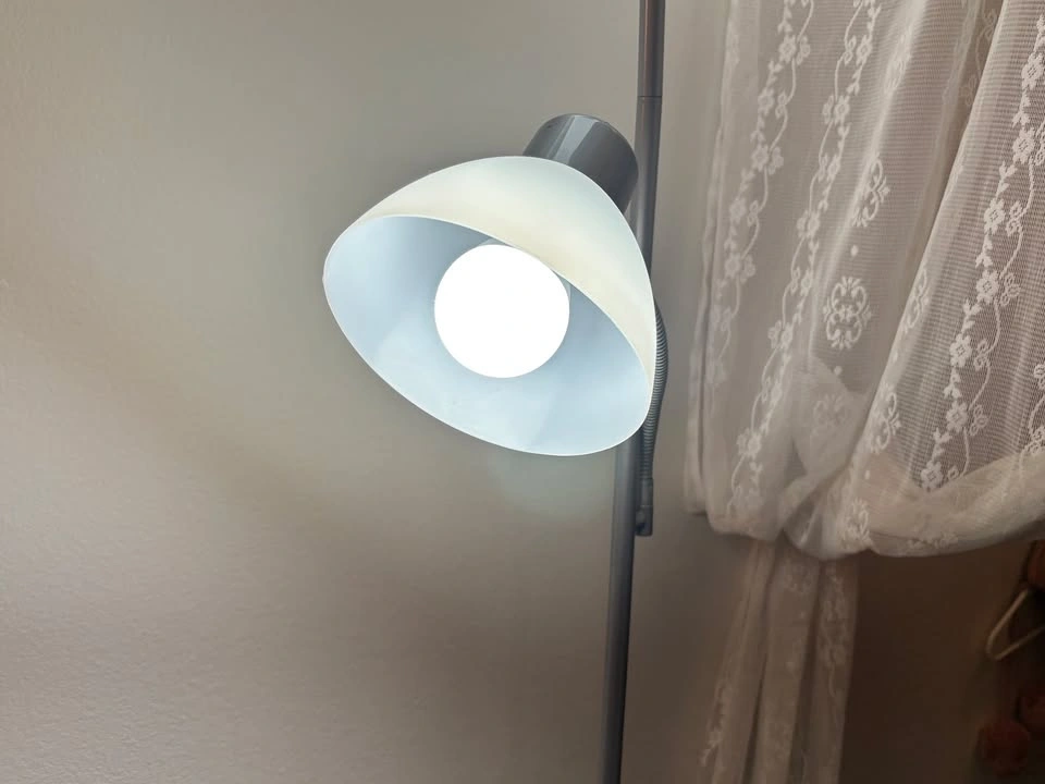 Dual Light Floor Lamp with Reading Light - photo 3