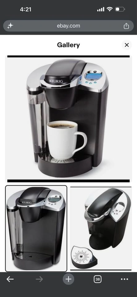 Keurig B60 Black Single Serve K-Cup Coffee Maker - photo 2