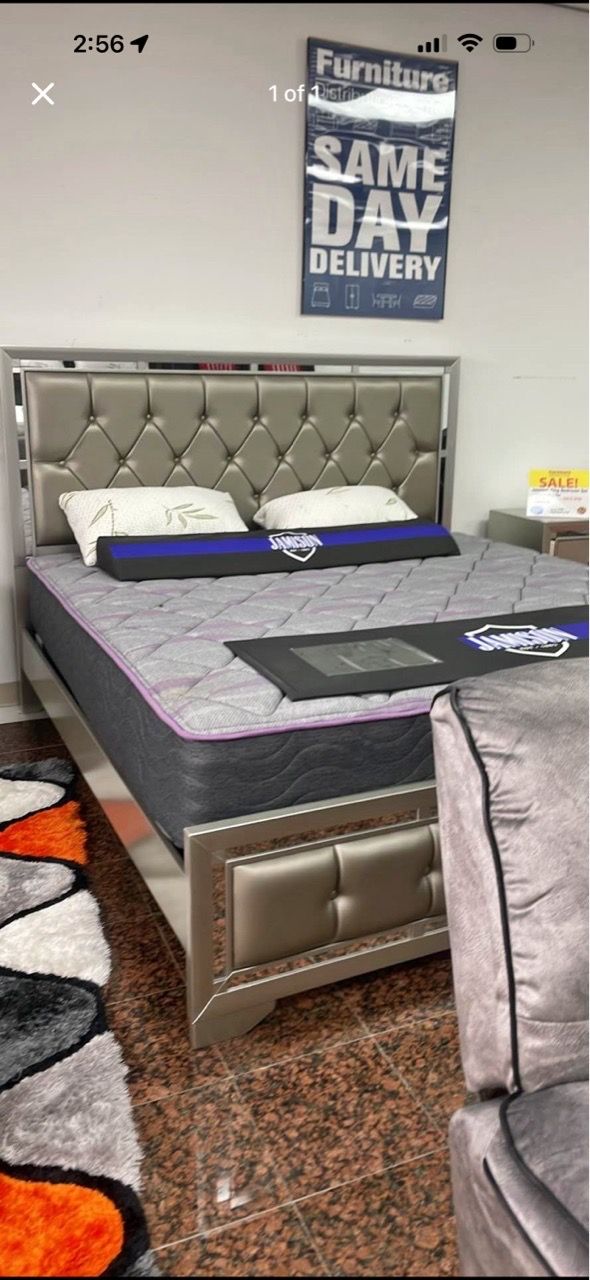 Queen Bed + Mattress Special