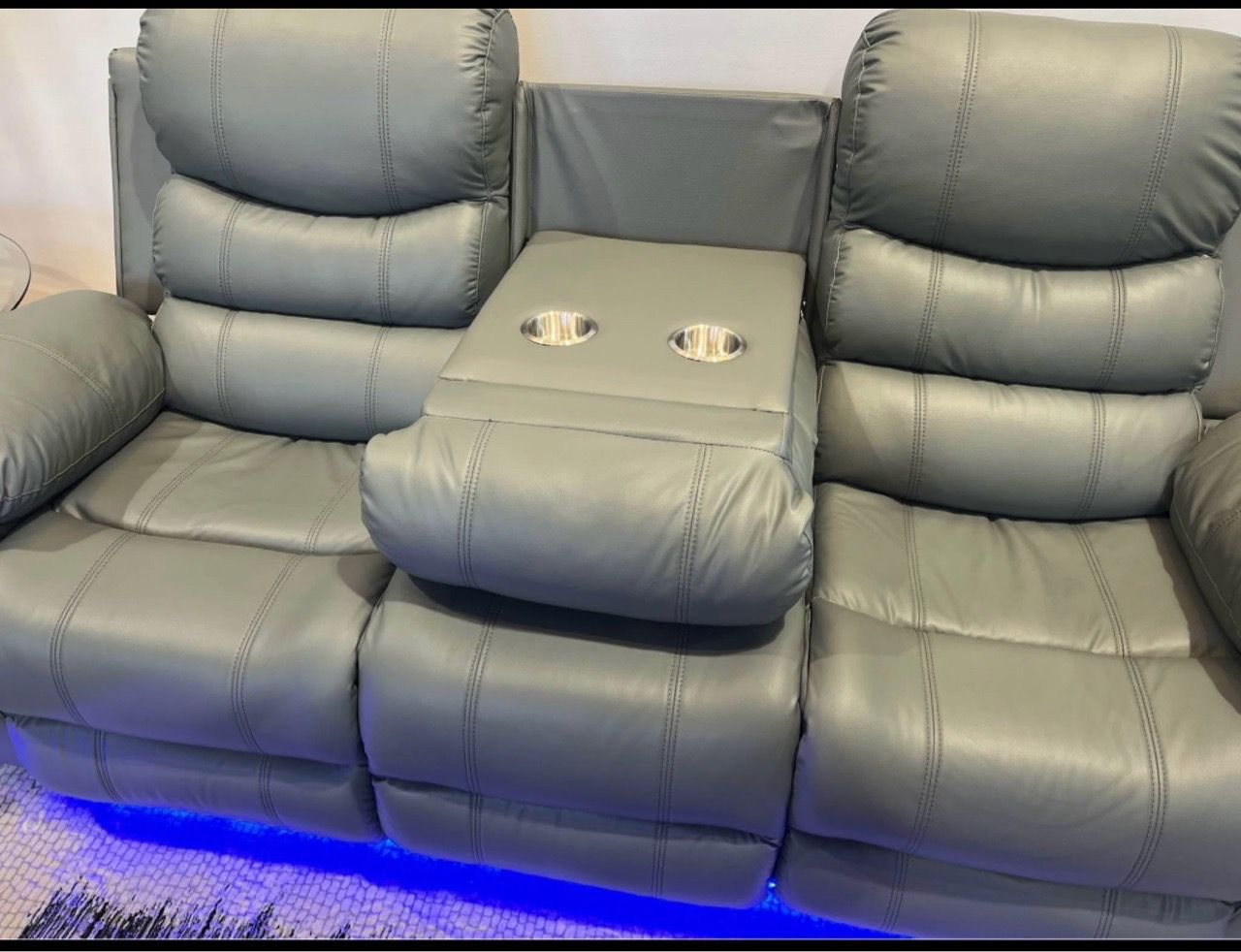 Plush Reclining Sofa and Loveseat Set - photo 3