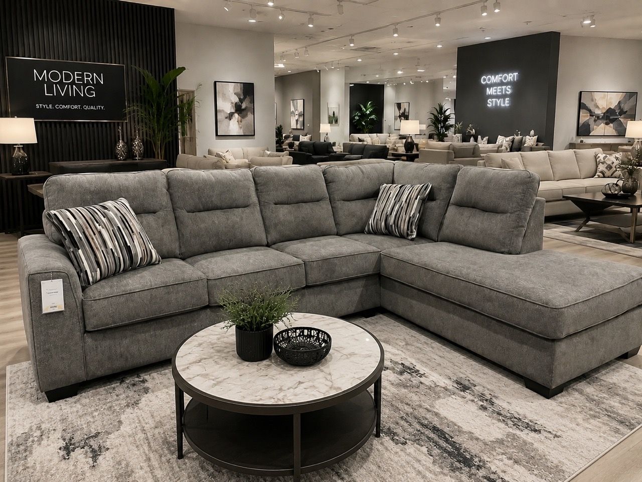 Ashley Sectional Sofa - $798
