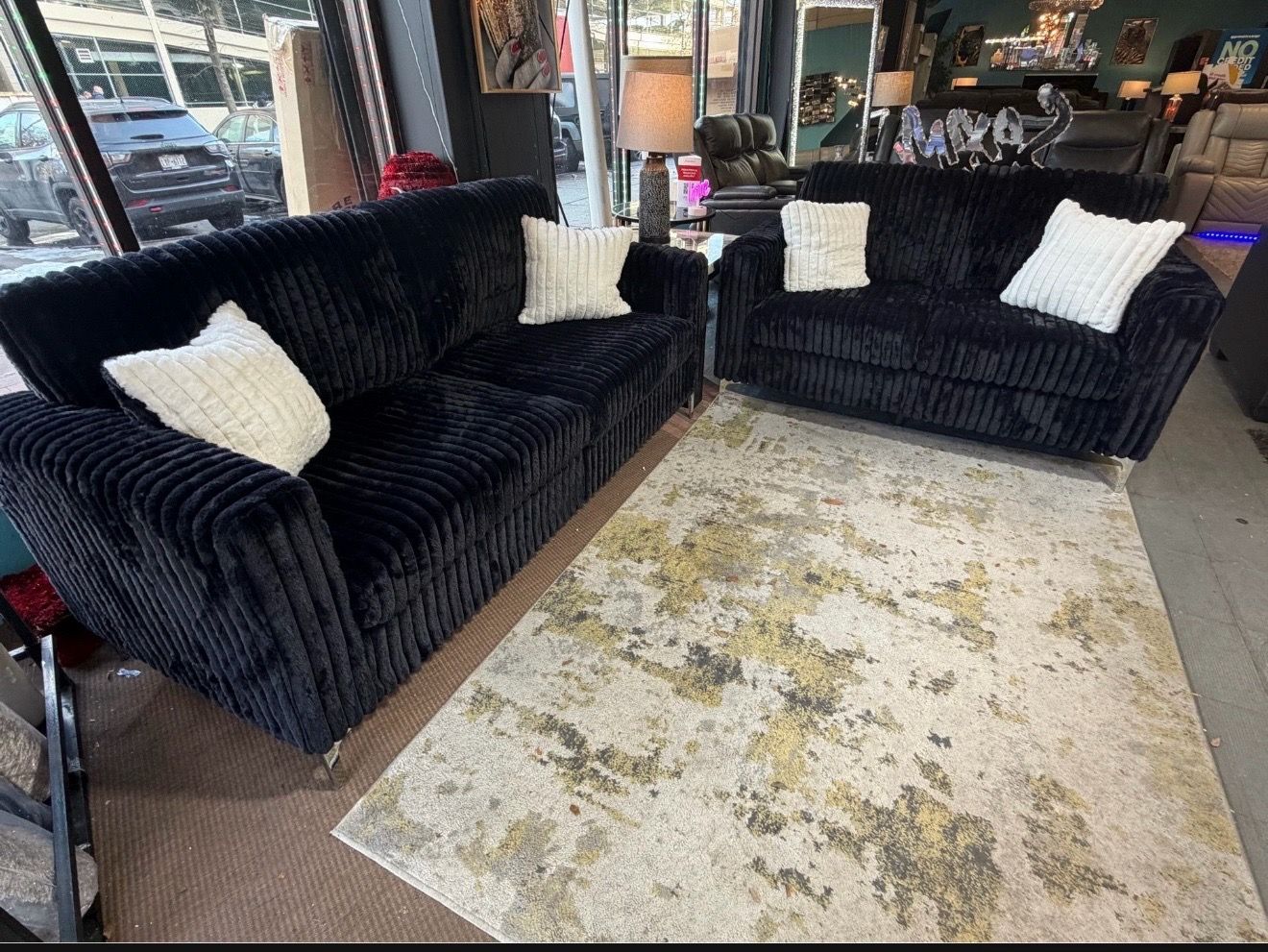 Limited Stock! SOFA & LOVESEAT SET – $588