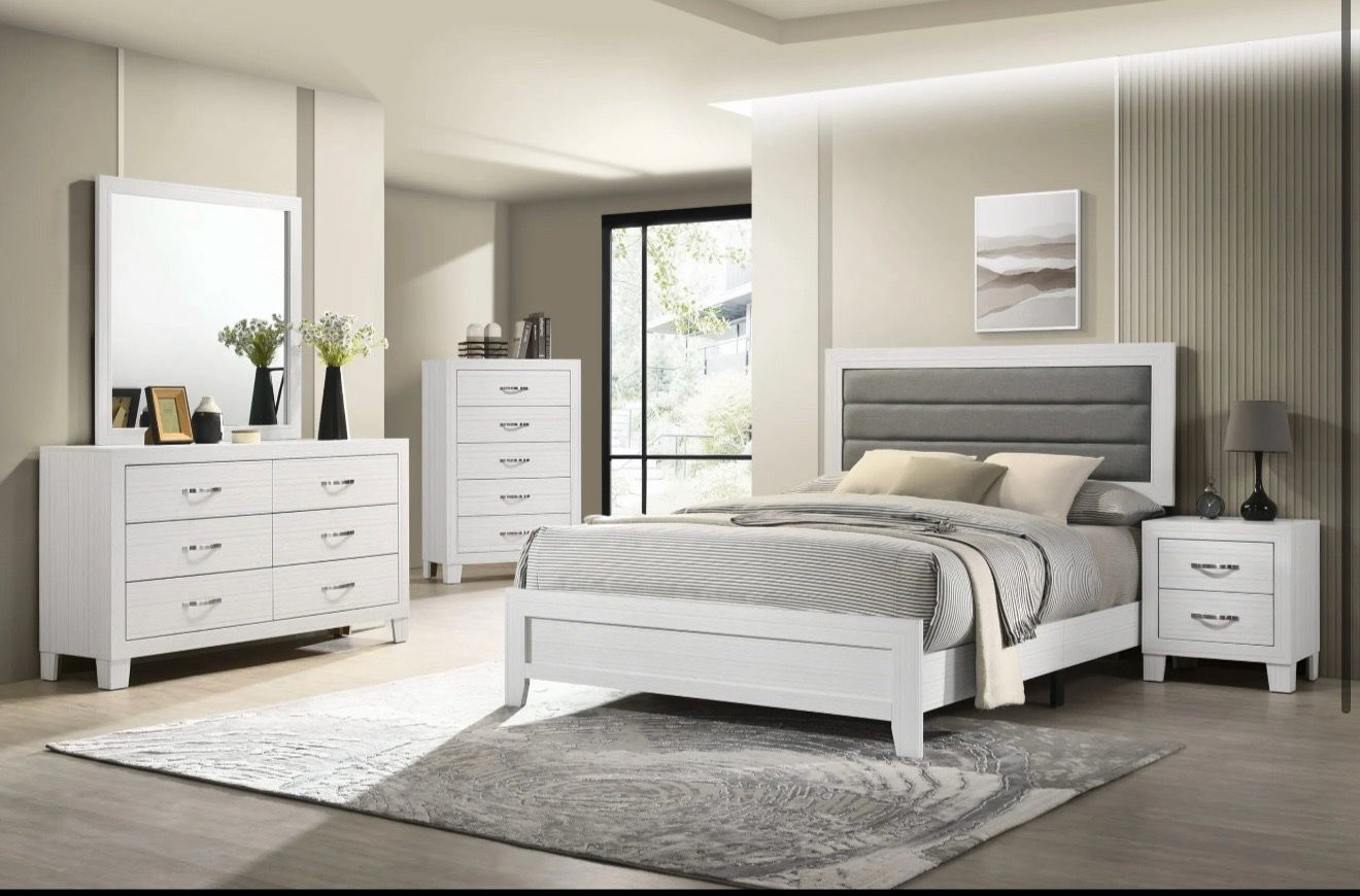 Upgrade your space with this stunning modern bedroom set