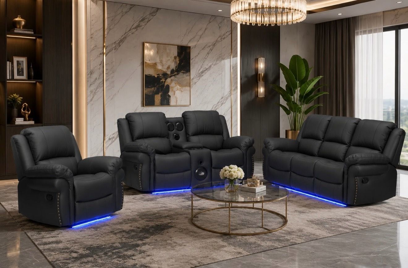 Luxury Reclining Living Room Set