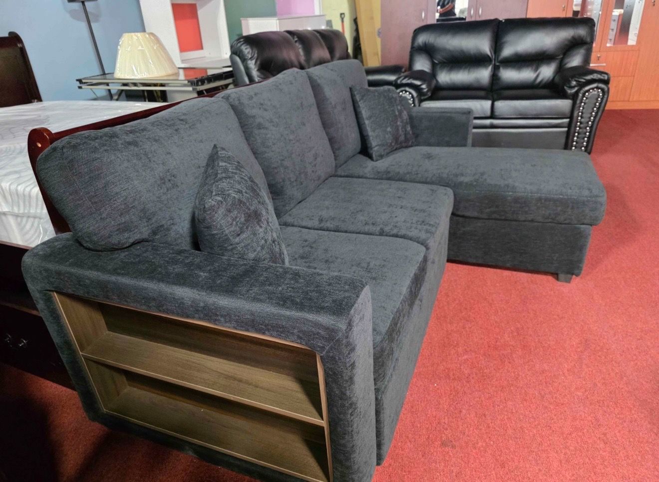 Sleeper Sofa Chaise Sectional - photo 2