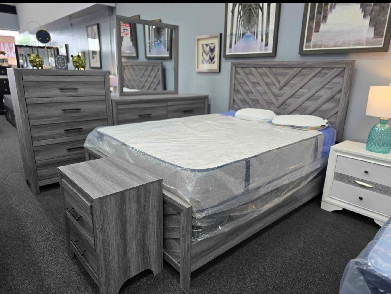 Complete Bedroom Set - $898