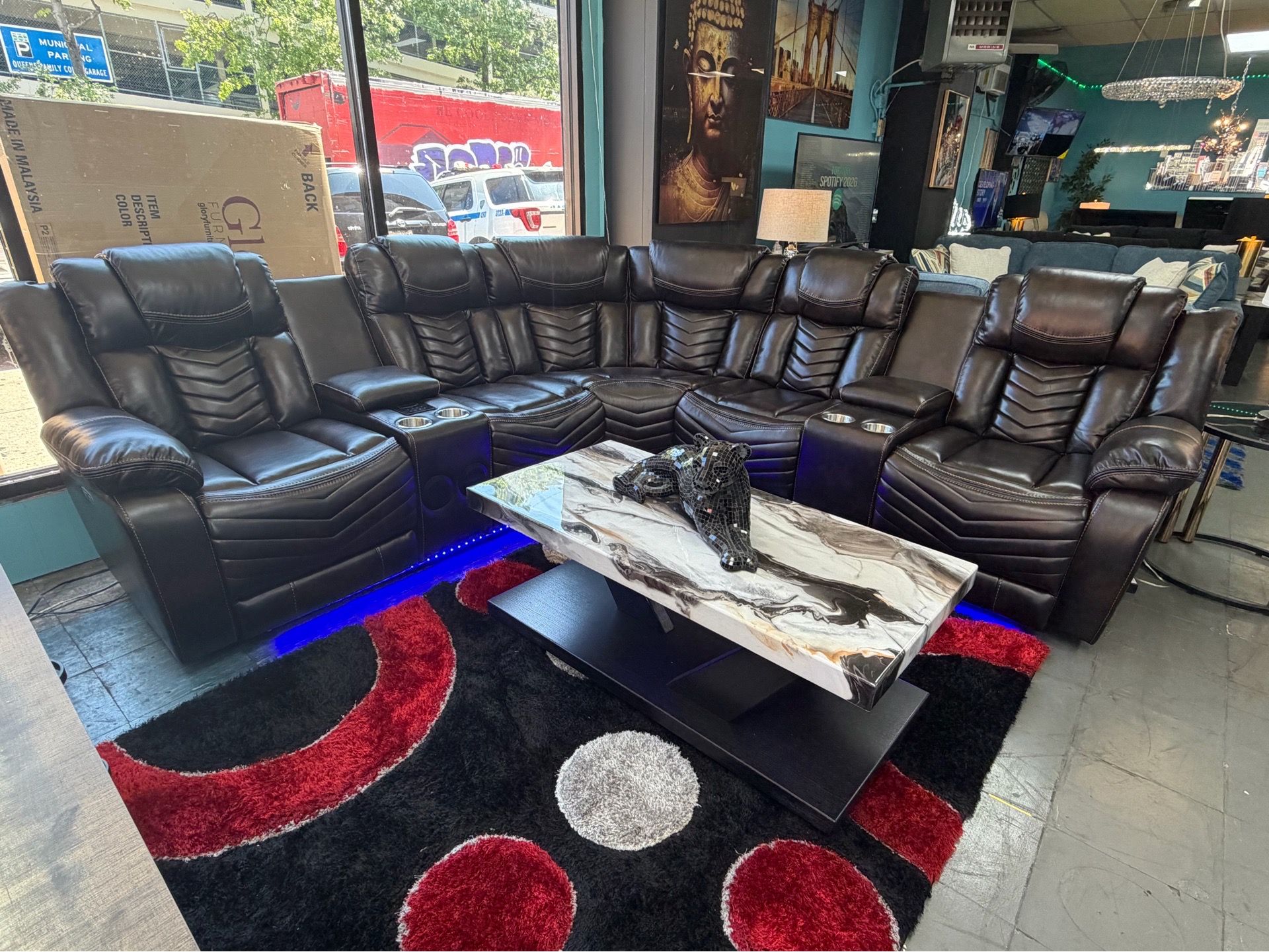 Power Reclining Sectional
