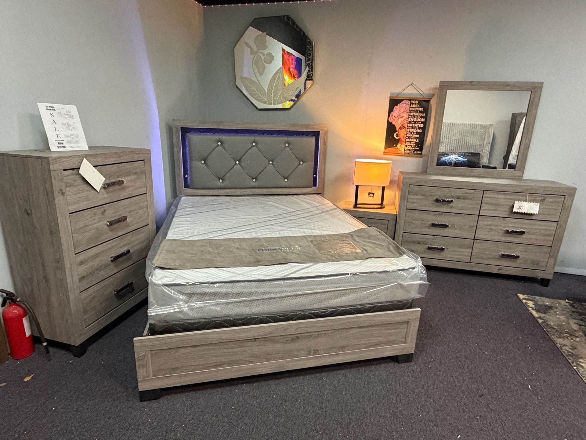 Amazing Savings! Complete Set Bedroom Just $898