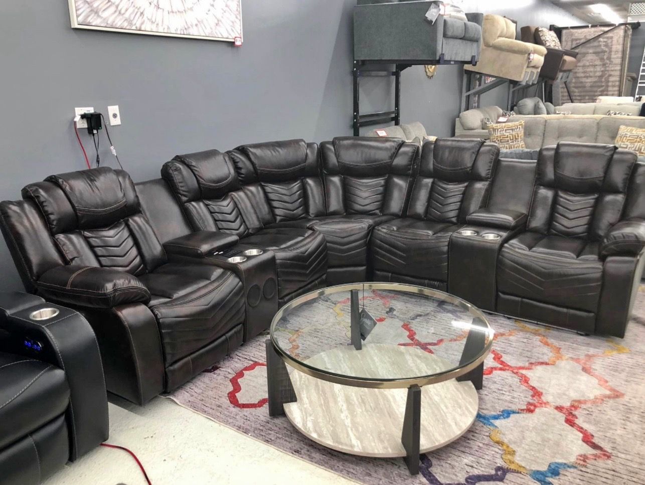 Power Reclining Sectional