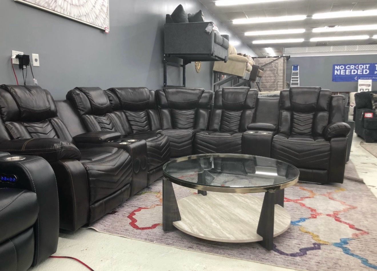Power Reclining Sectional - photo 2