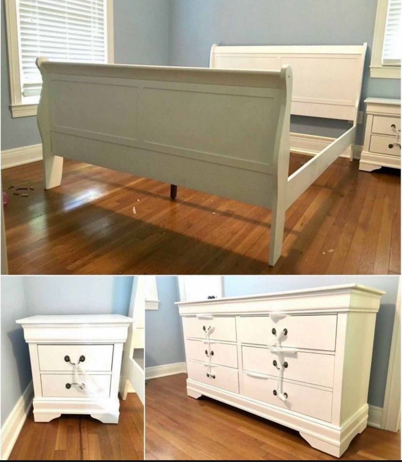 Modern Bedroom Set (Full or Queen Bed, Dresser, Mirror, Chest) - photo 3