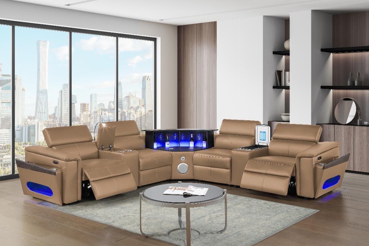 ULTIMATE LUXURY POWER RECLINING SECTIONAL - photo 2