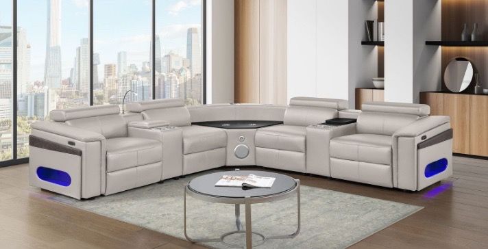 ULTIMATE LUXURY POWER RECLINING SECTIONAL - photo 3