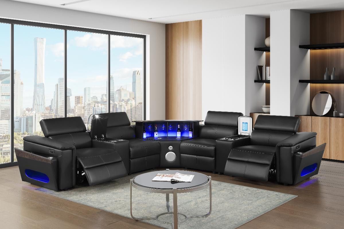 ULTIMATE LUXURY POWER RECLINING SECTIONAL - photo 4