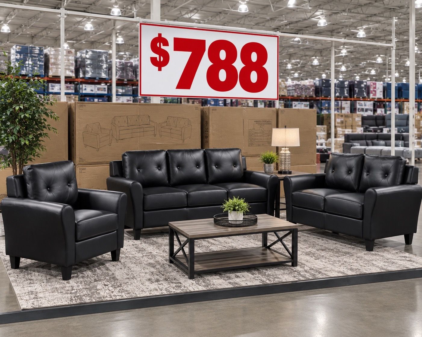 3-Piece Living Room Set