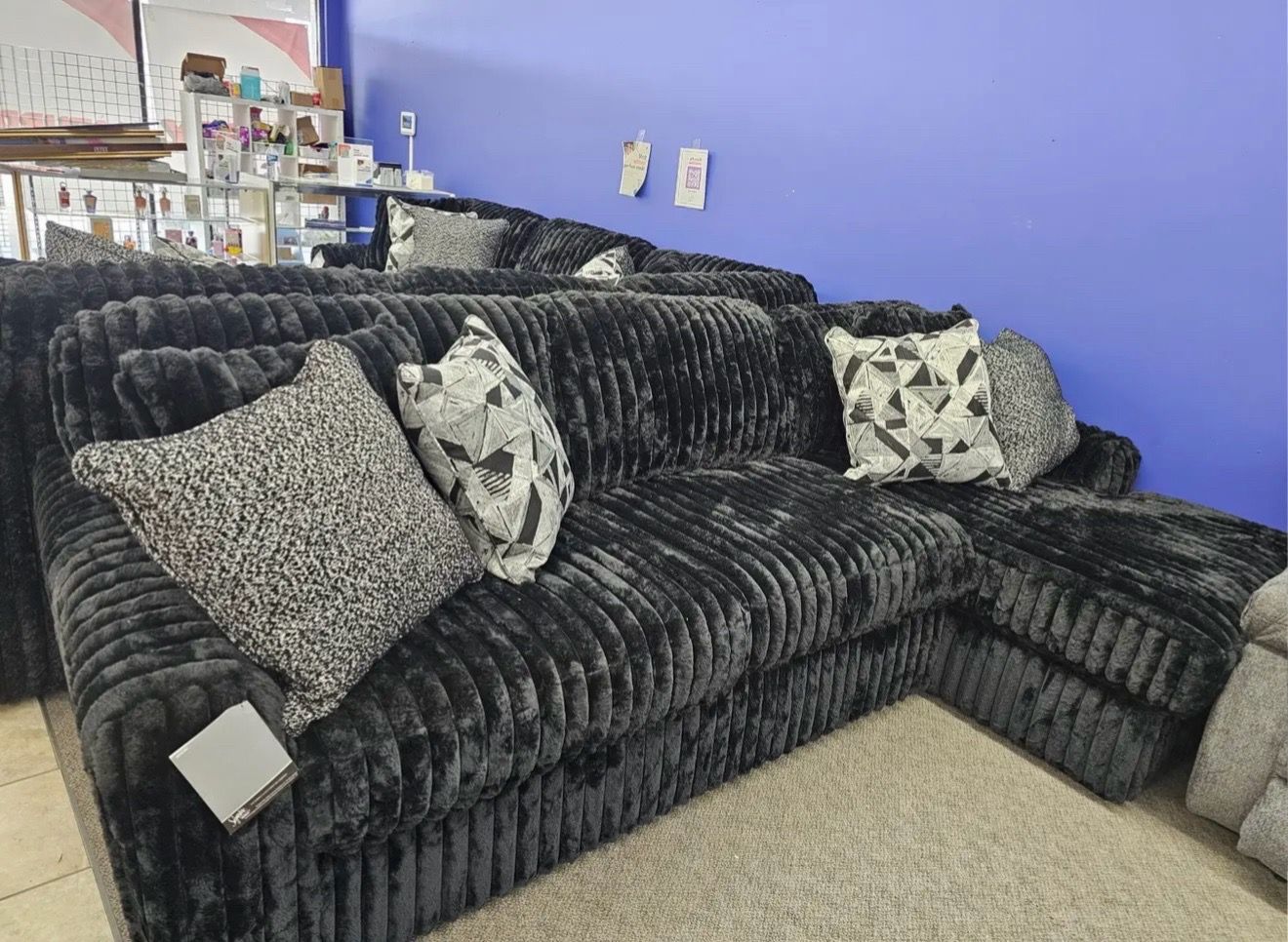 Ashley Oversized Corduroy Sectional
