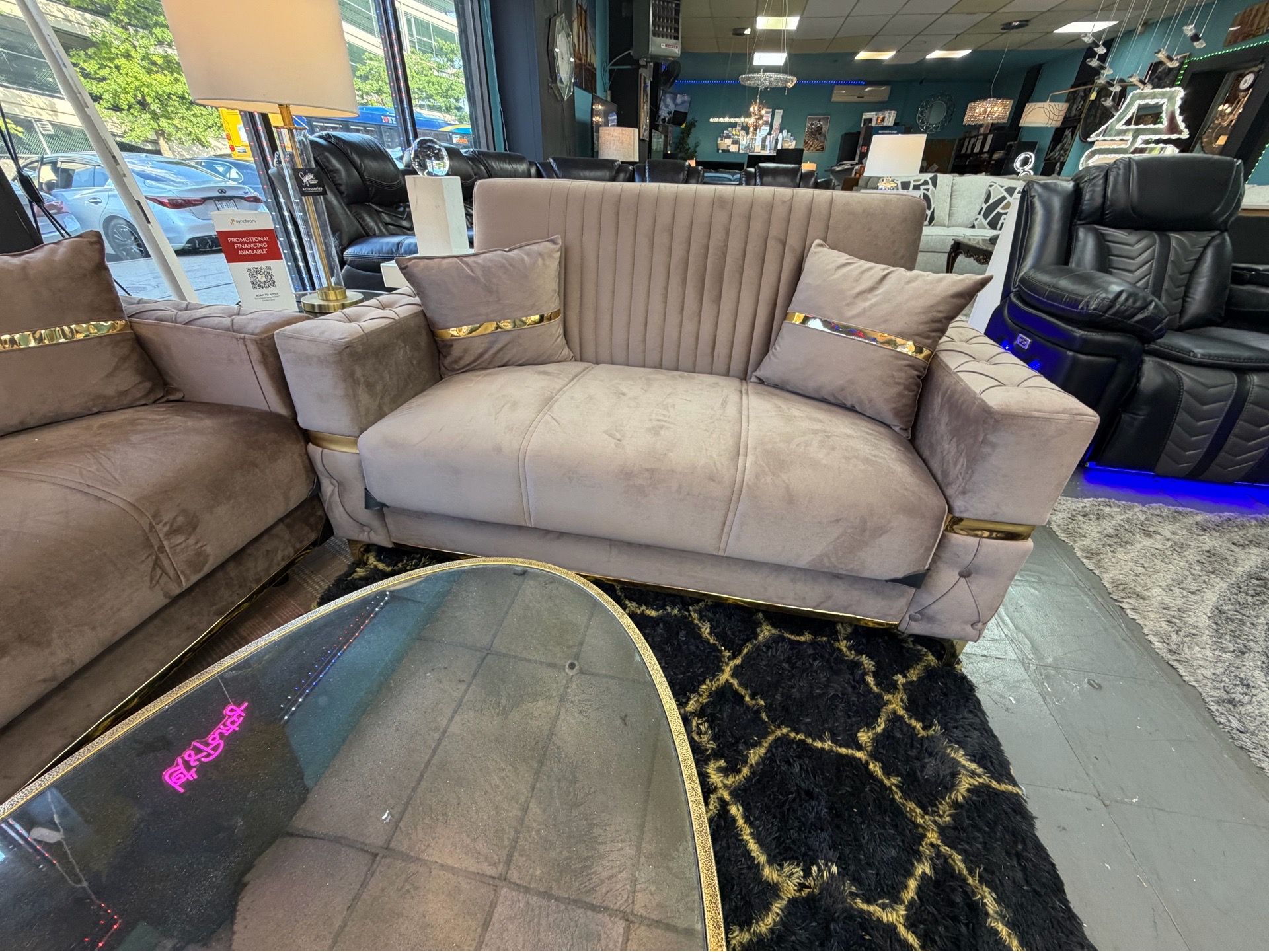 Sofa Bed & Loveseat Bed Set - photo 3