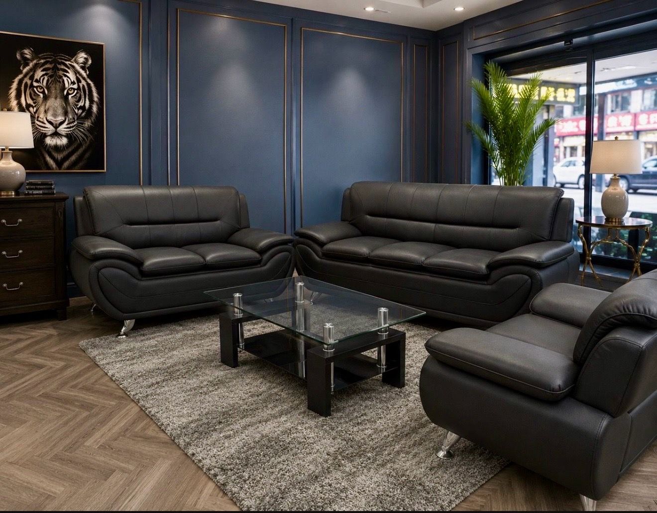 Modern Sofa, Loveseat & Chair Set – ONLY $788!