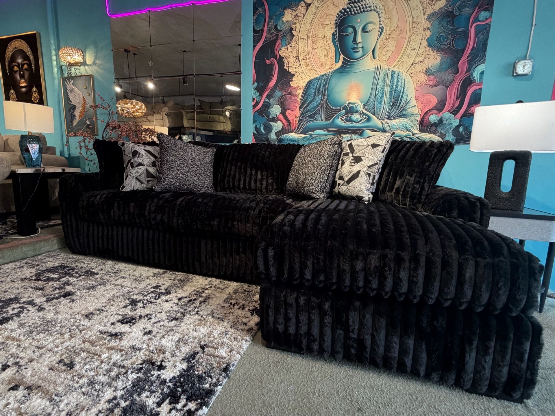Ashley Oversized Corduroy Sectional - photo 3