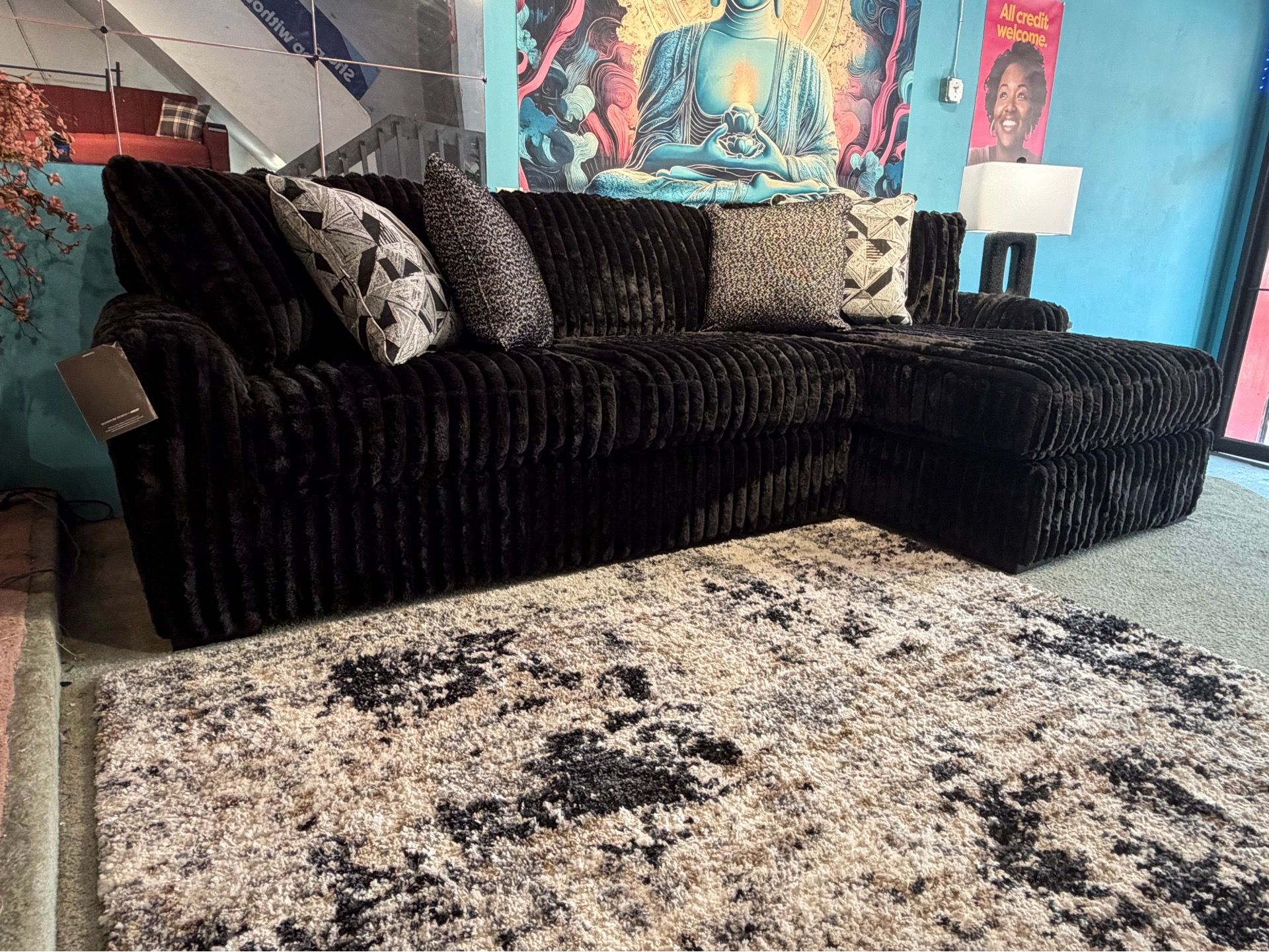 Luxury Plush Corduroy Sectional - photo 3