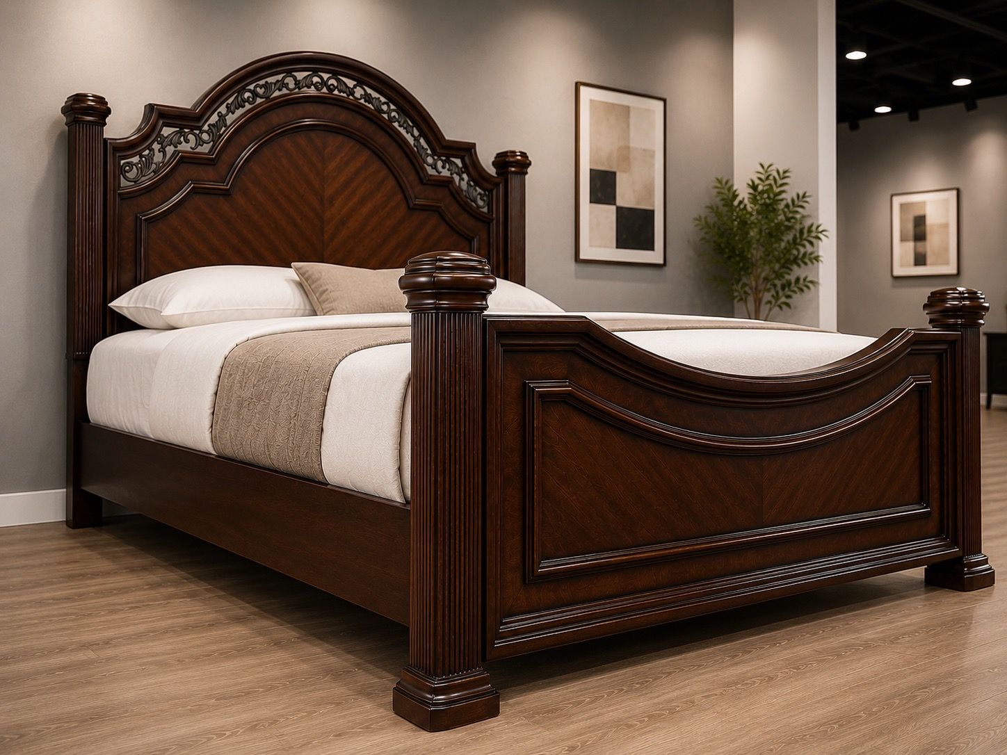 ASHLEY QUEEN BED – ONLY $598!