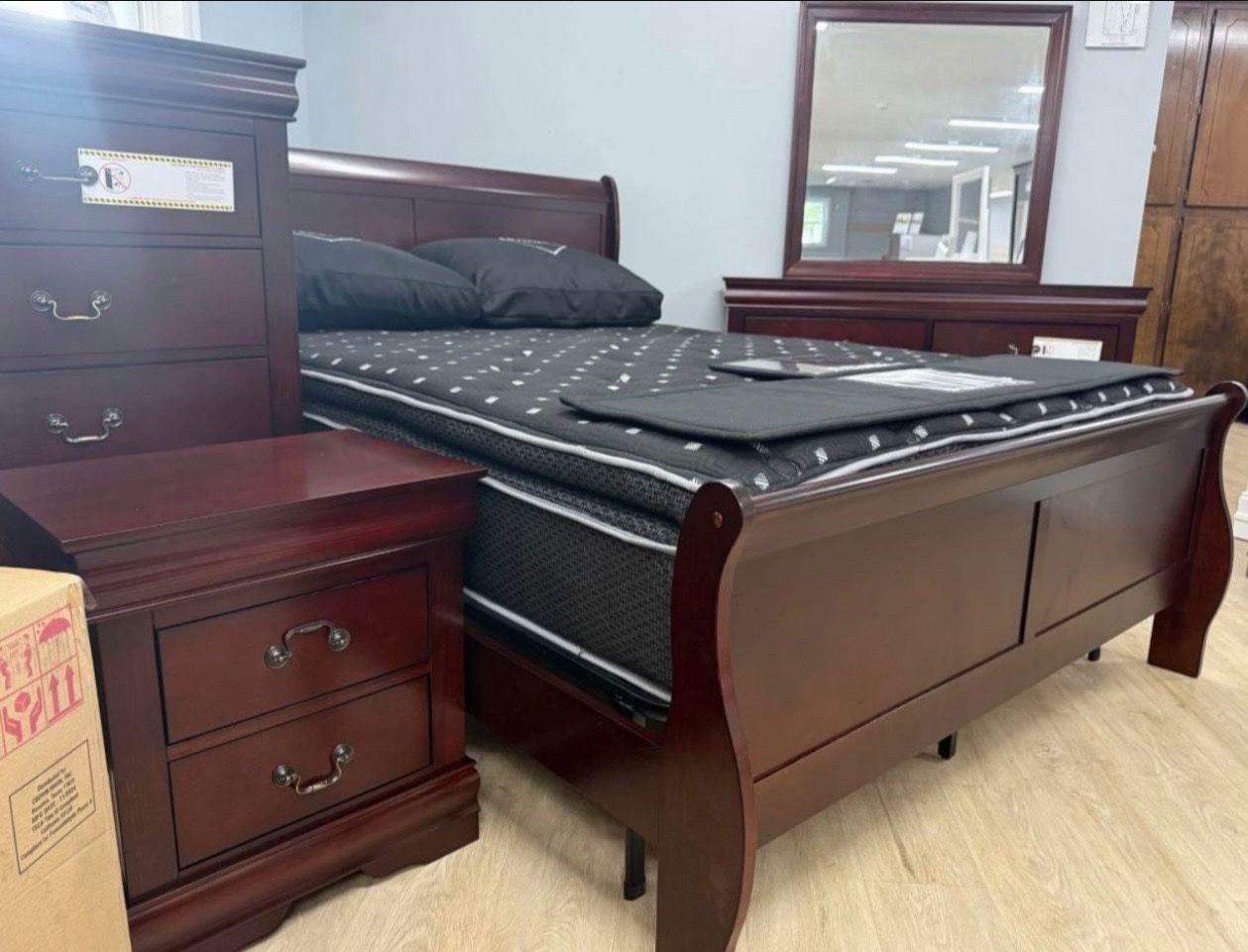 Bedroom Sets - Full or Queen 5-Piece Sets $798