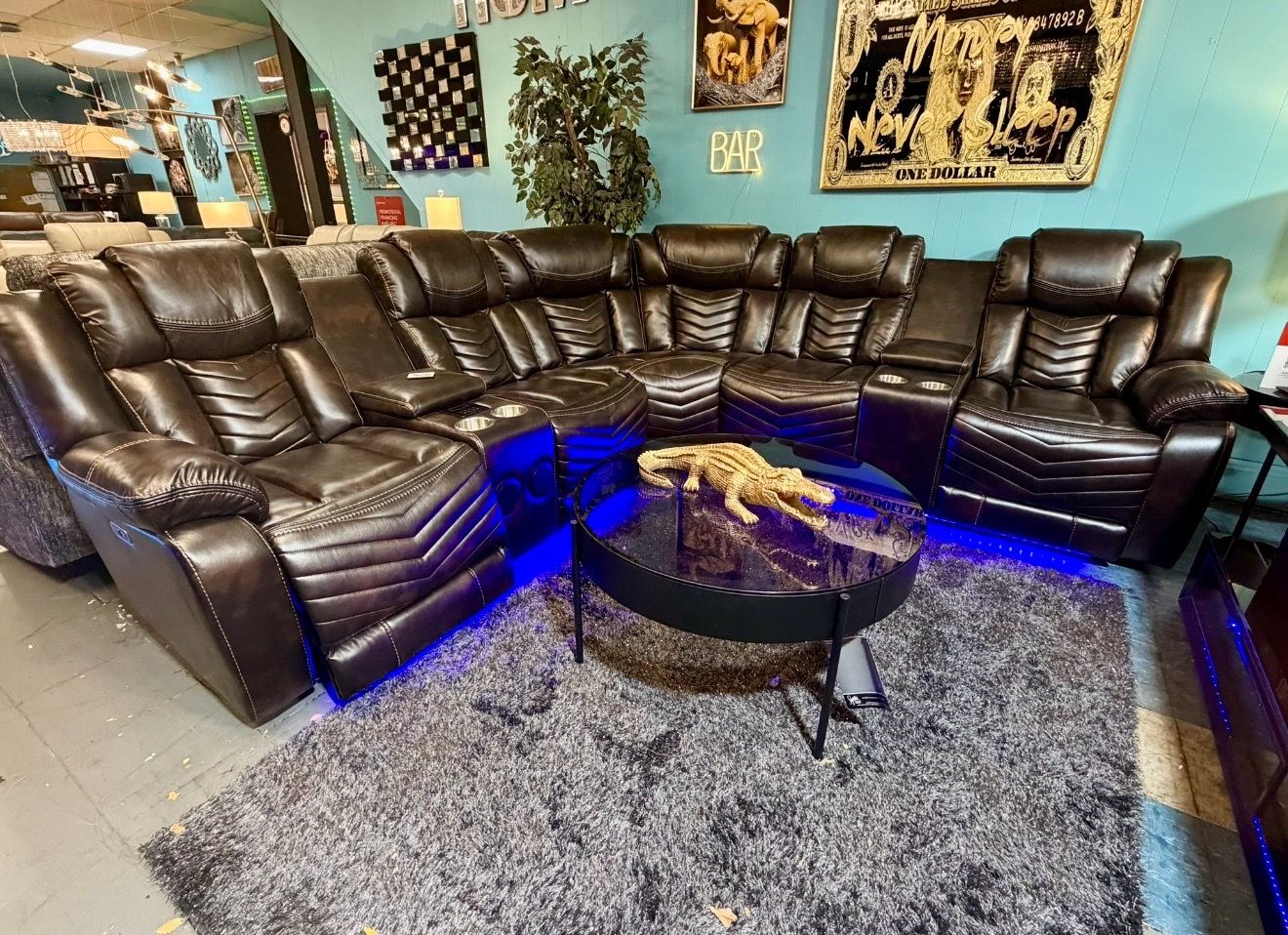 POWER RECLINING SECTIONAL SALE