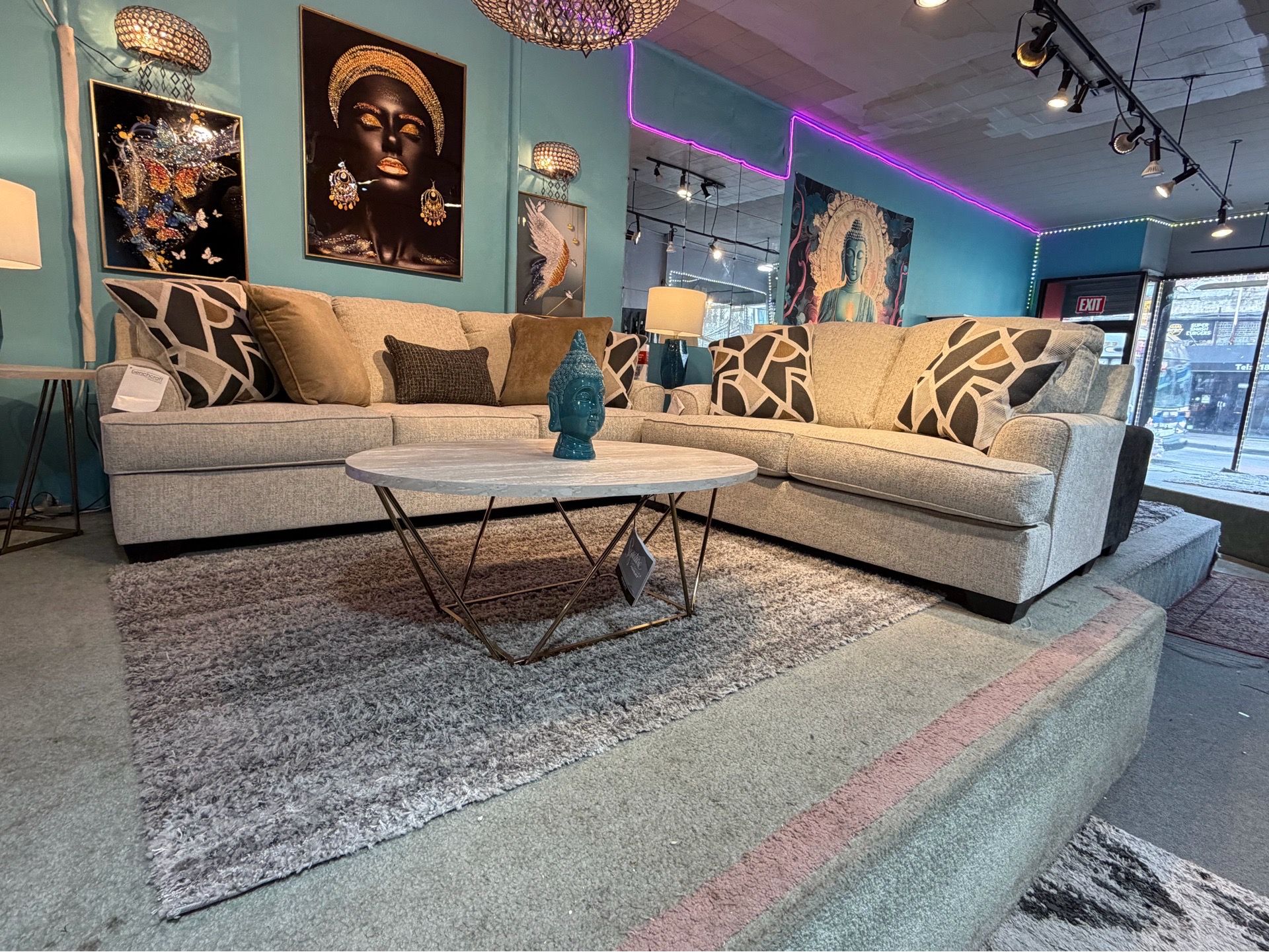 Brand New Ashley Sofa and Loveseat