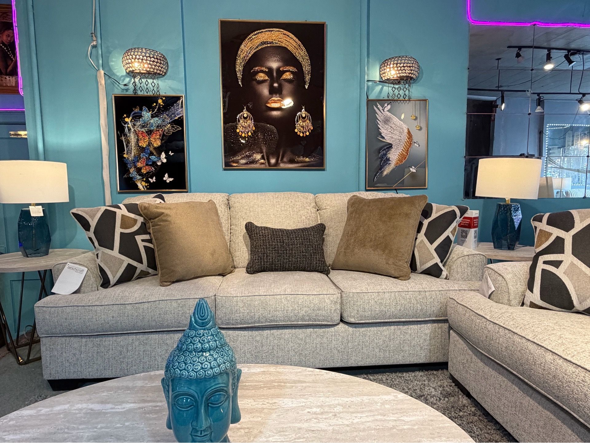 Brand New Ashley Sofa and Loveseat - photo 2