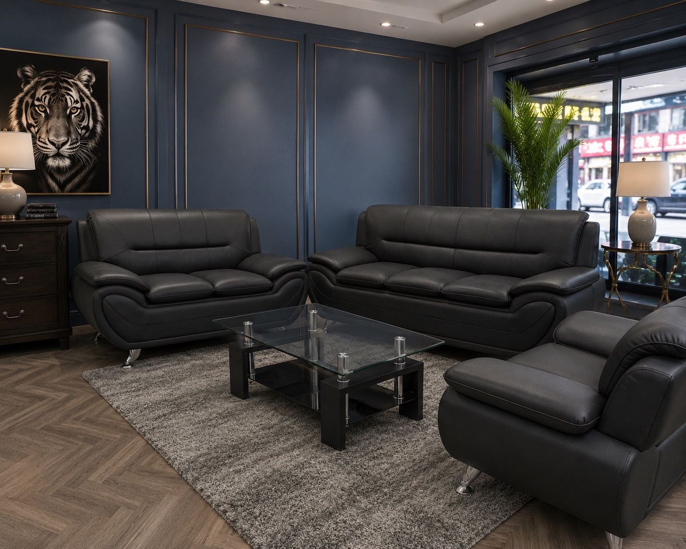 Modern Sofa, Loveseat & Chair Set – ONLY $788!