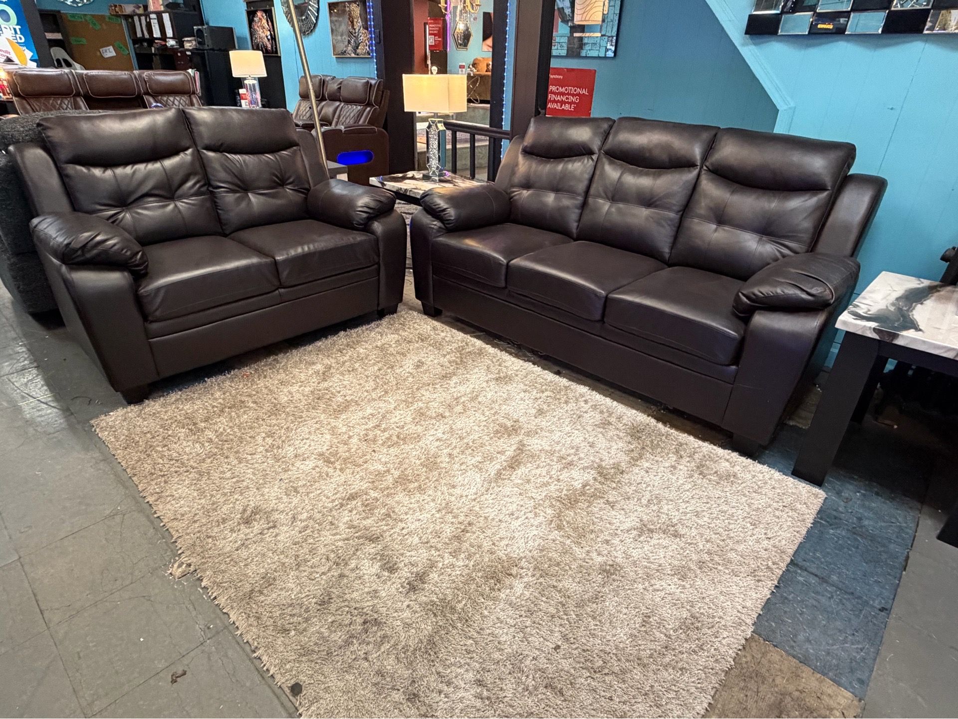 Sofa & Loveseat Set