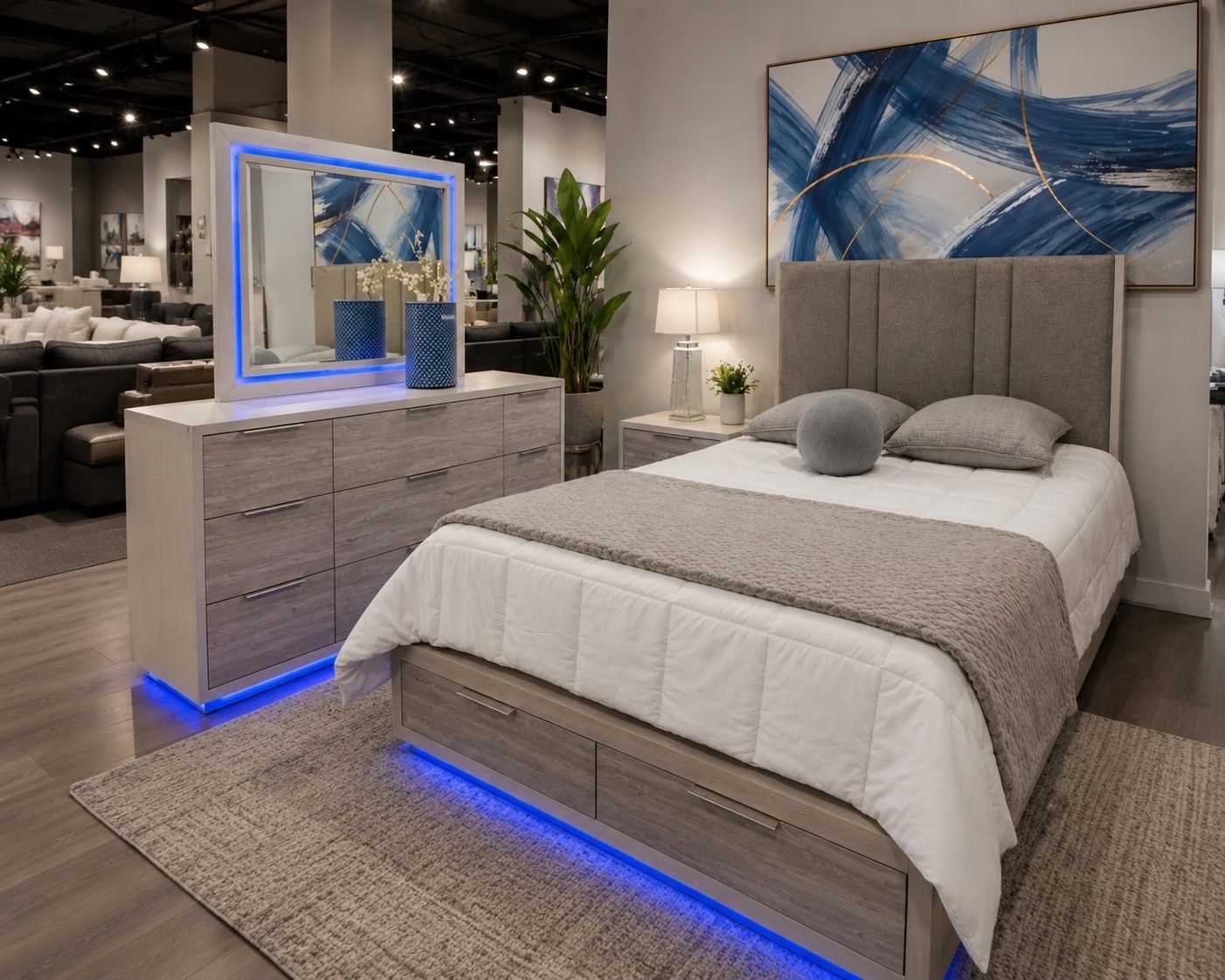 Modern LED Bedroom Collection