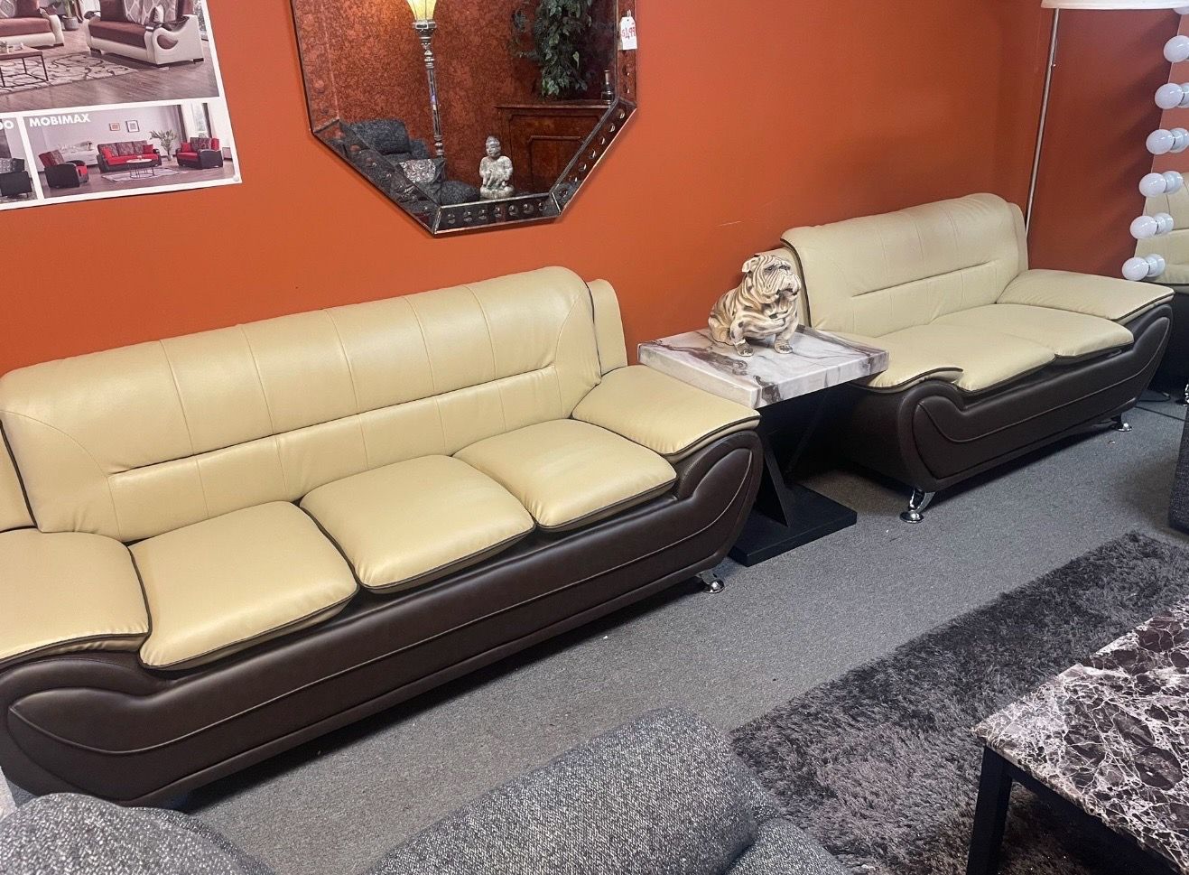 🛋 SOFA & LOVESEAT SET – $588 🔥