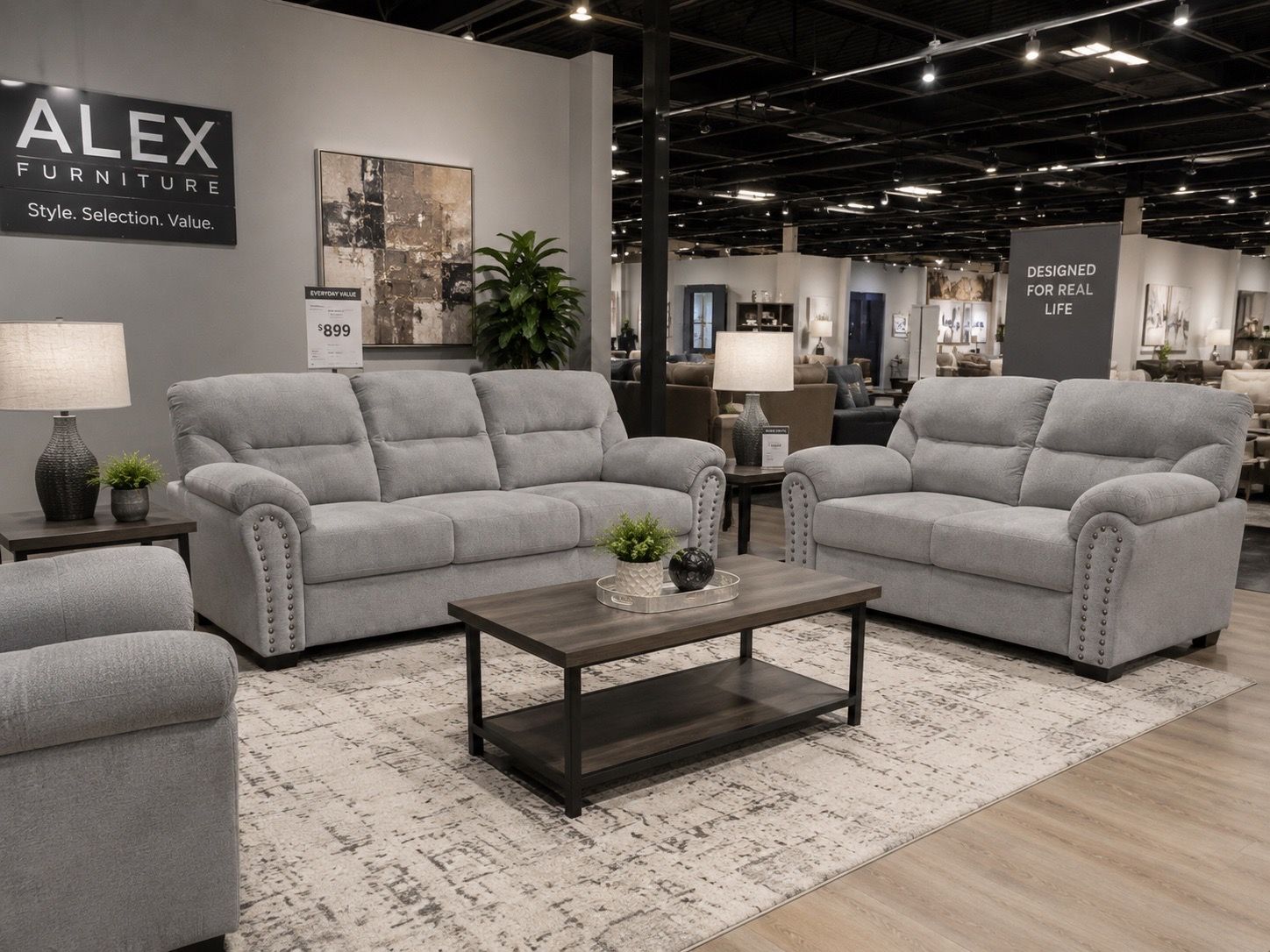 Sofa & Loveseat Set