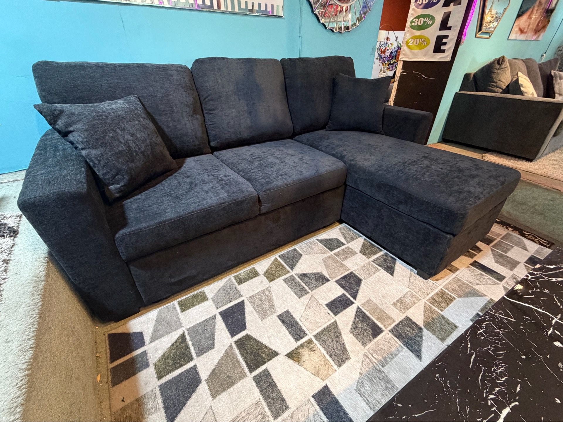 SLEEPER SOFA CHAISE SECTIONAL SALE - photo 2