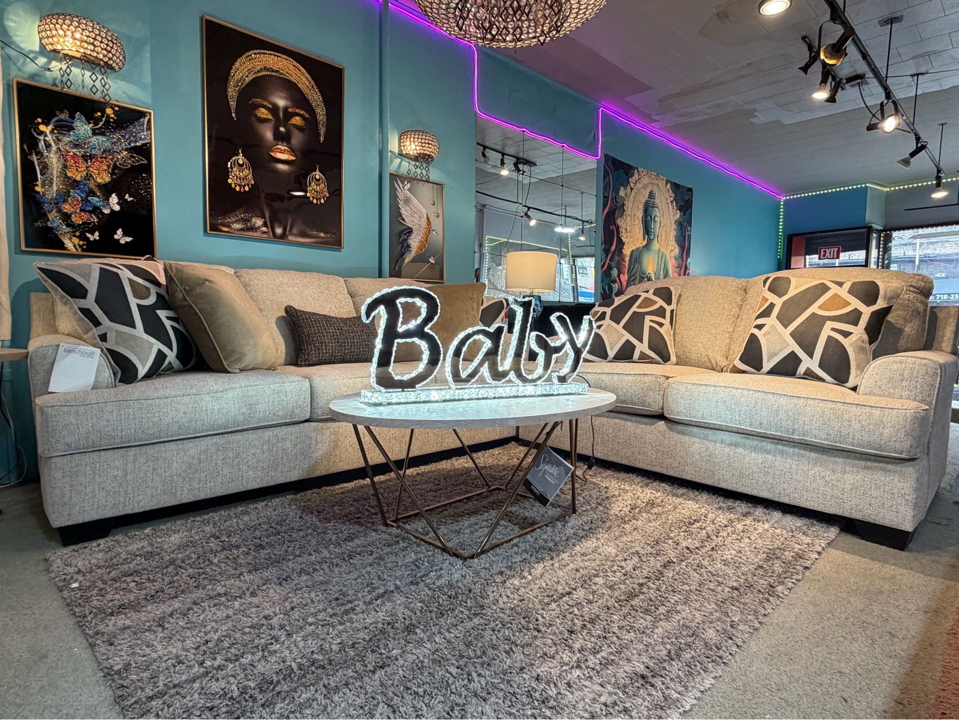 Brand New Ashley Sofa and Loveseat