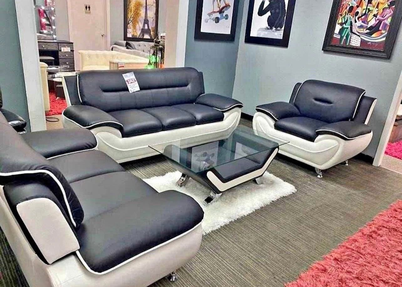 Modern Sofa, Loveseat & Chair Set - photo 4