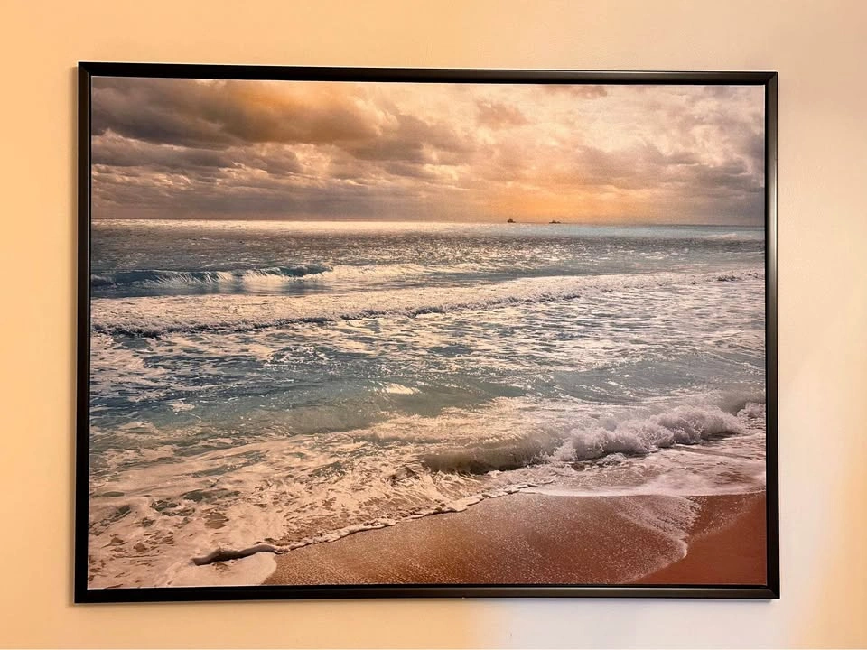 Ocean Waves - Framed Picture Art