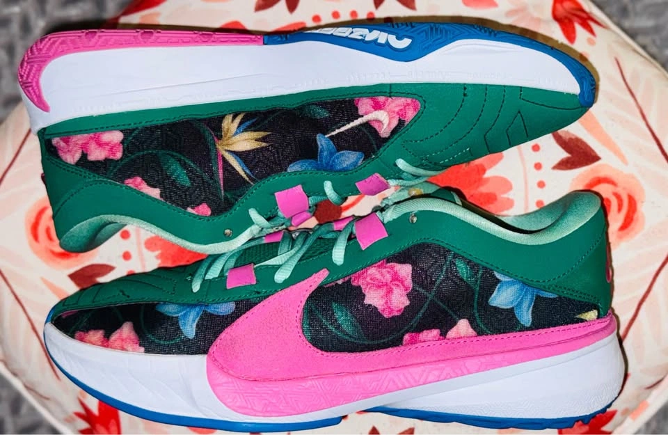 Nike Giannis Zoom Freak 5 Flowers - photo 3