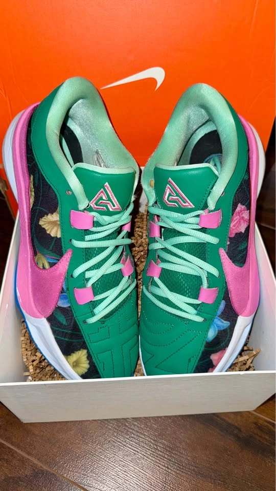 Nike Giannis Zoom Freak 5 Flowers - photo 5