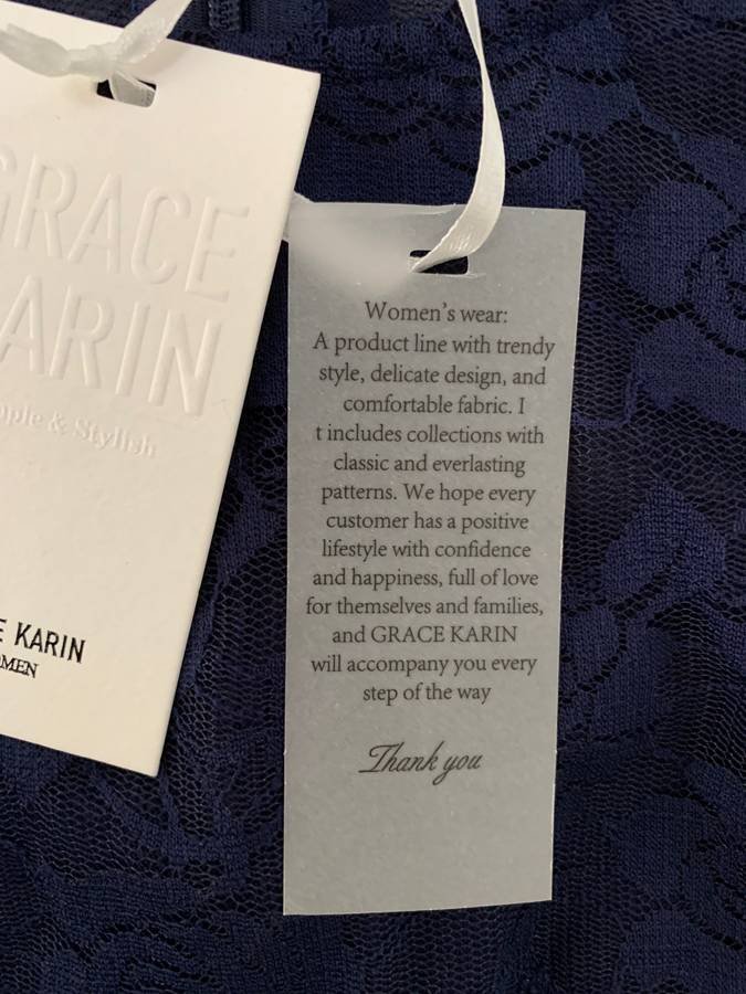 Grace Karin lace cocktail dress - size Small - photo 4